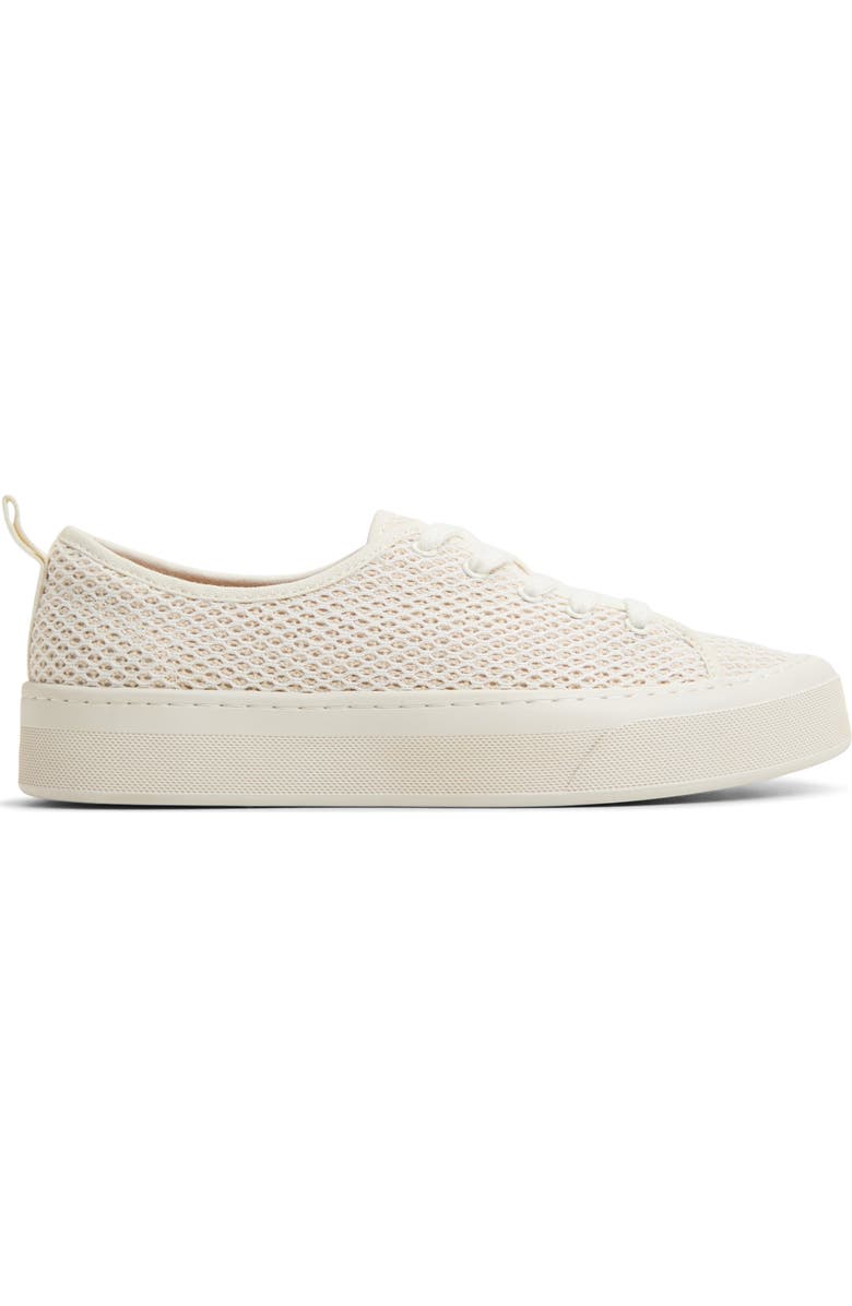 Sperry Candy Low Top Sneaker, Alternate, color, Ecru Leather Smooth