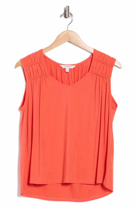 Liverpool Los Angeles Shirred Detail Jersey Tank