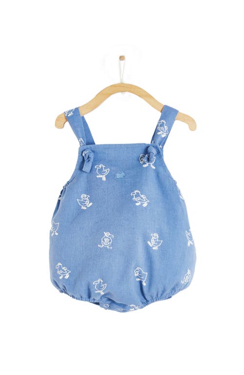 Babycottons Raphael Romper In Blue