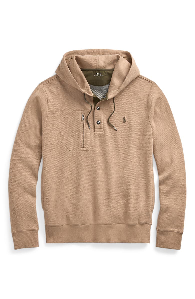 Polo Ralph Lauren Expedition Terry Henley Hoodie, Alternate, color, 
