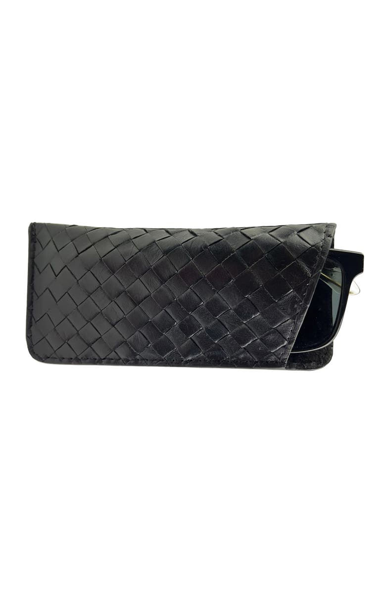 Deux Mains Woven Sunglass Case, Alternate, color,