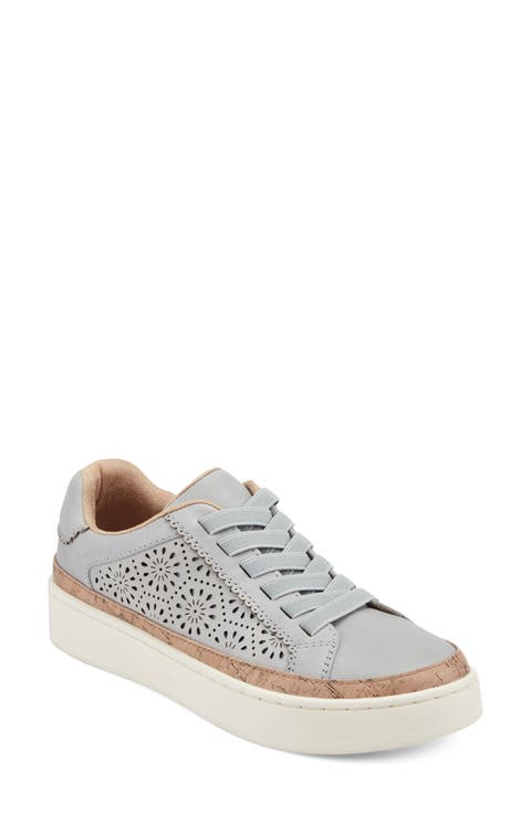 Kristal Laser Cut Platform Sneaker (Women)