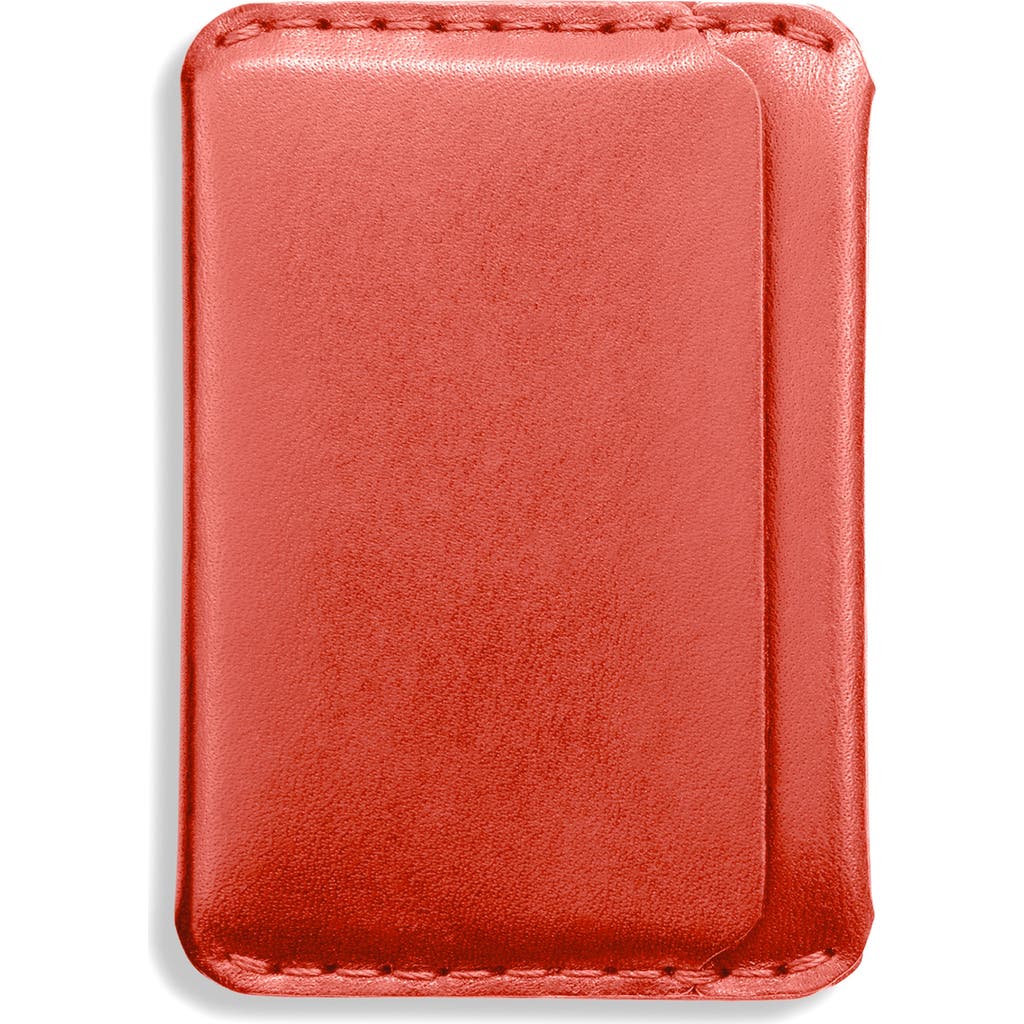 Ezra Arthur X Personal Effects Radius Magsafe Wallet In Red