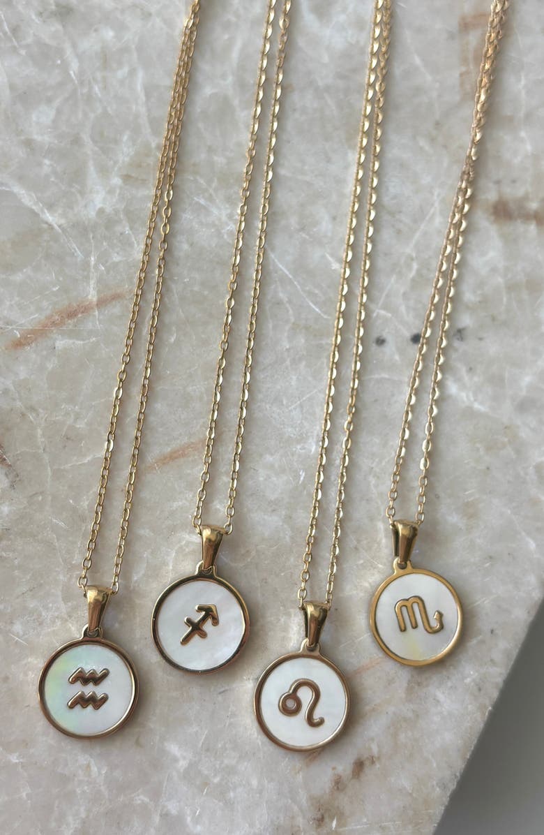 Zodiac Pendant Necklace