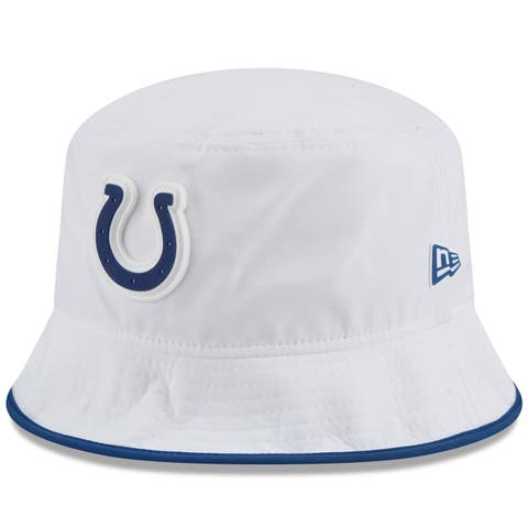 Men's New Era  White Indianapolis Colts 2025 NFL Training Camp Stretch Bucket Hat