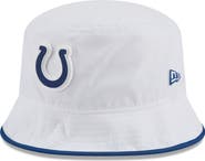 New Era Men's New Era White Indianapolis Colts 2025 NFL Training Camp Stretch Bucket Hat