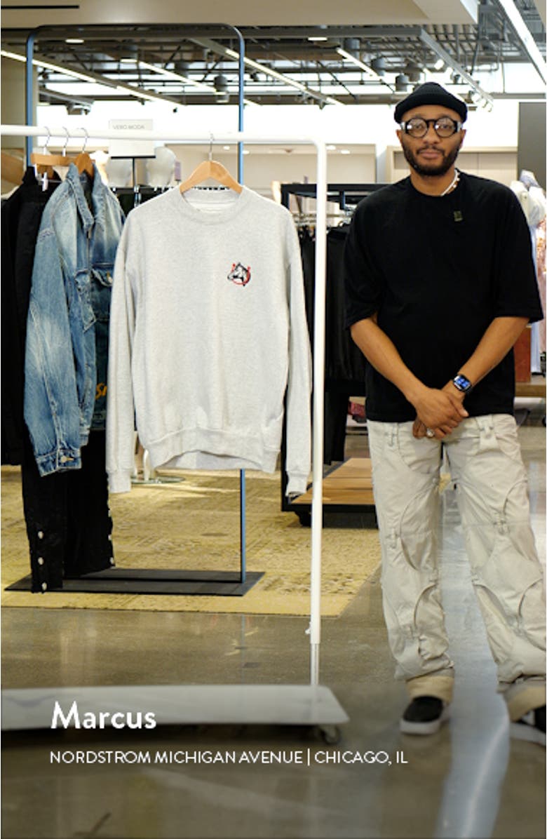 Horse Shoe Embroidered Sweatshirt, sales video thumbnail