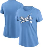 Jordan Brand Women's Jordan Brand Carolina Blue North Carolina Tar Heels Local Script T-Shirt