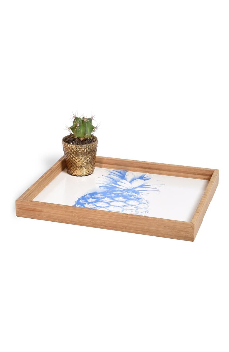 Deny Designs 'Pineapple' Decorative Serving Tray, Alternate, color,