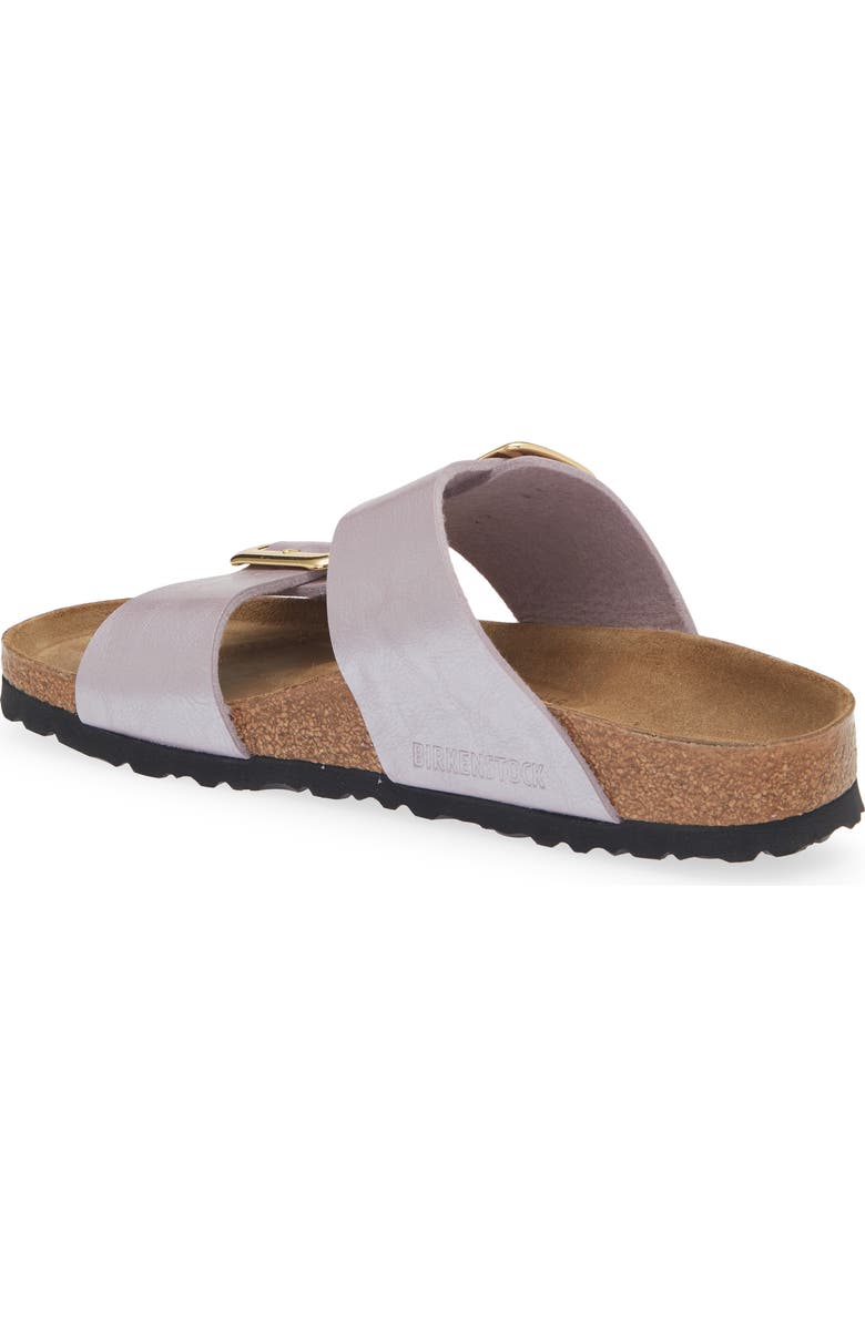 Birkenstock Sydney Luxe Buckle Slide Sandal, Alternate, color, Orchid