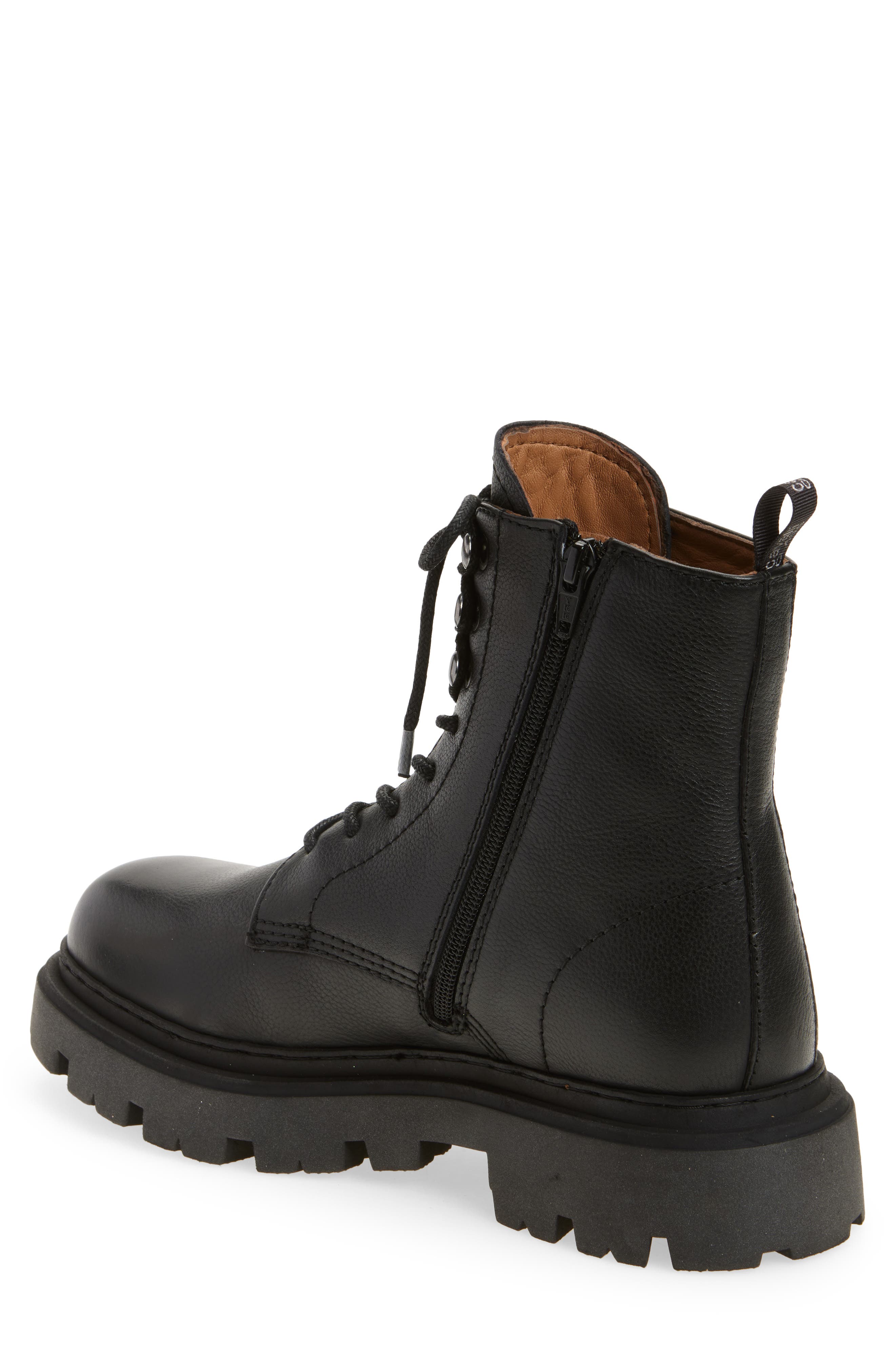 Roberto Cavalli Braise Combat Boot, Alternate, color, Black
