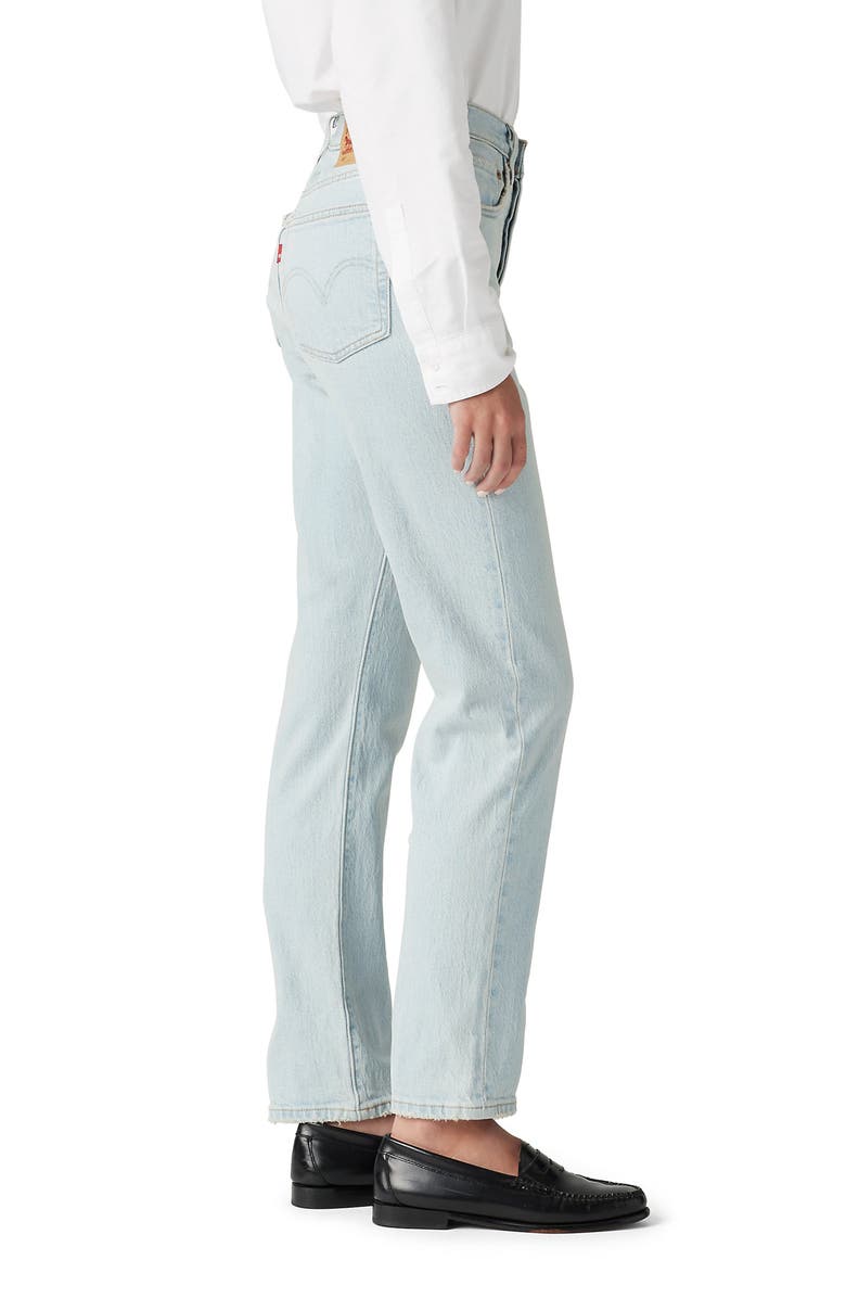 Levi's 501<sup>®</sup> High Waist Straight Leg Jeans, Alternate, color, Stepped Away