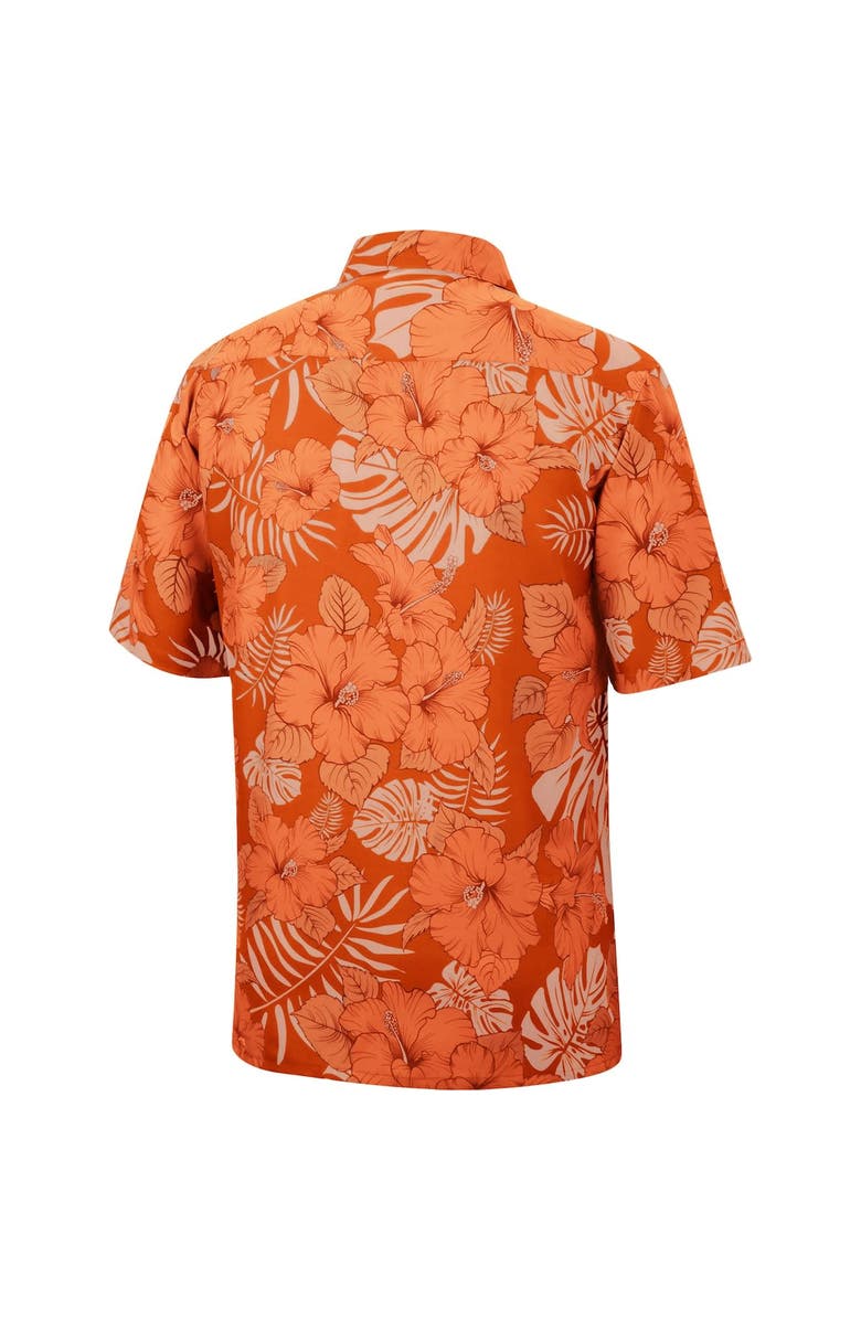 COLOSSEUM Men's Colosseum Orange Clemson Tigers The Dude Camp Button-Up Shirt, Alternate, color, 