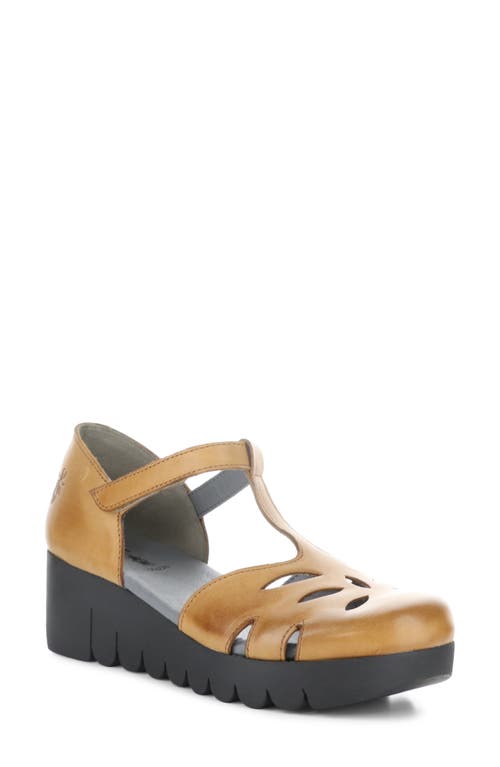 FLY LONDON FLY LONDON VELT PLATFORM WEDGE FISHERMAN SANDAL 