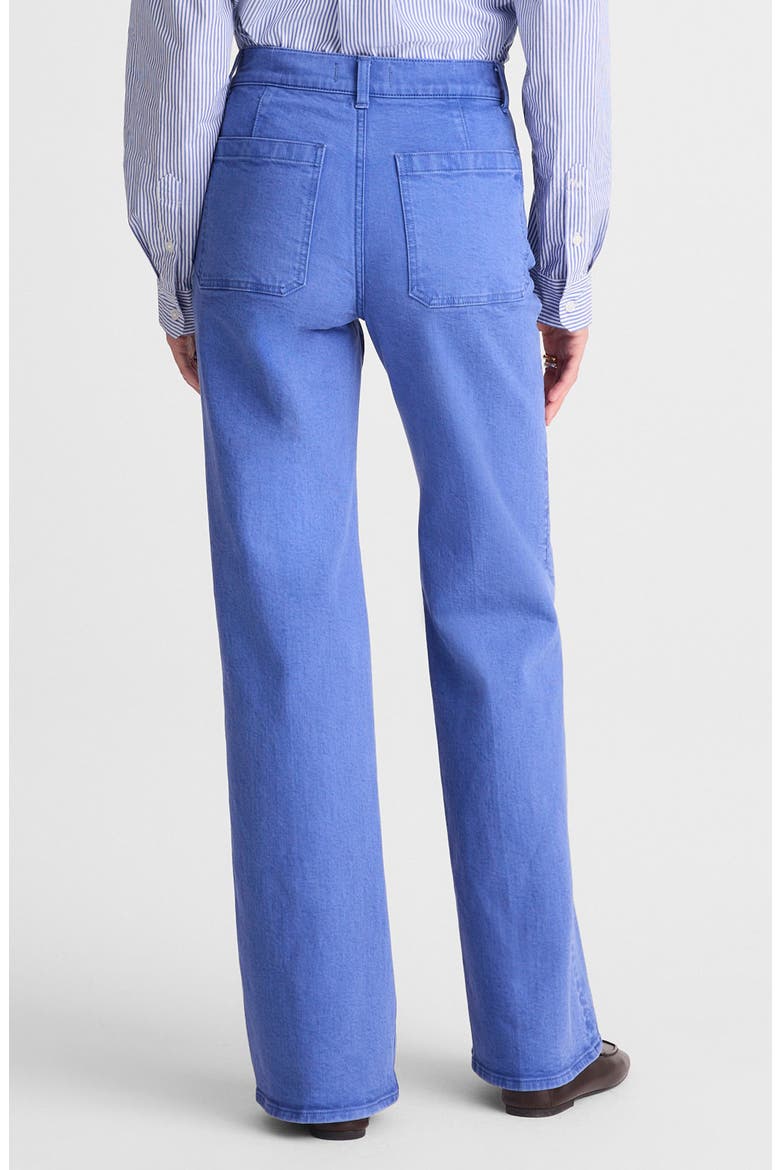 The Emmy Patch Pocket Wide Leg Pants, Alternate, color, FRENCH BLUE