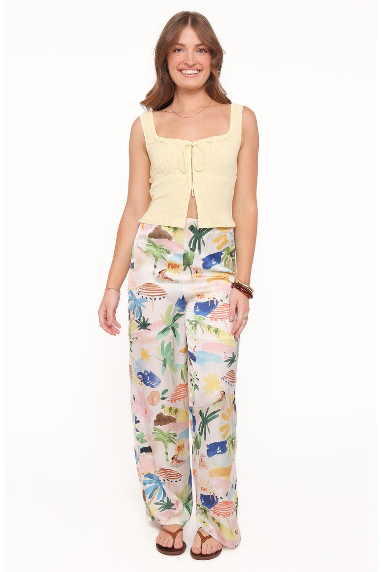 Alba Wide Leg Pants, Alternate, color, CREAM RESORT ISLE