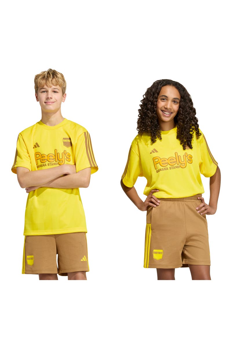 x Fortnite Kids' Peely Jersey, Alternate, color, YELLOW