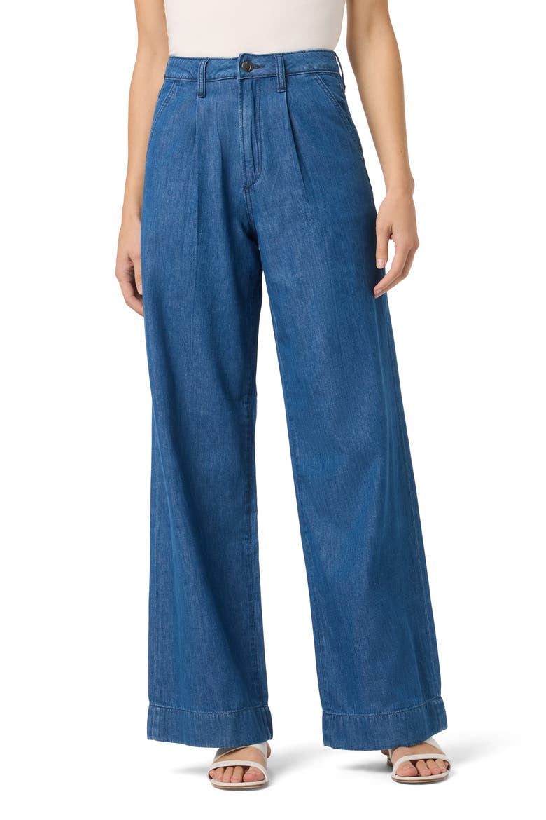 Wide Leg Pleated Trouser, Main, color, MELISANDE