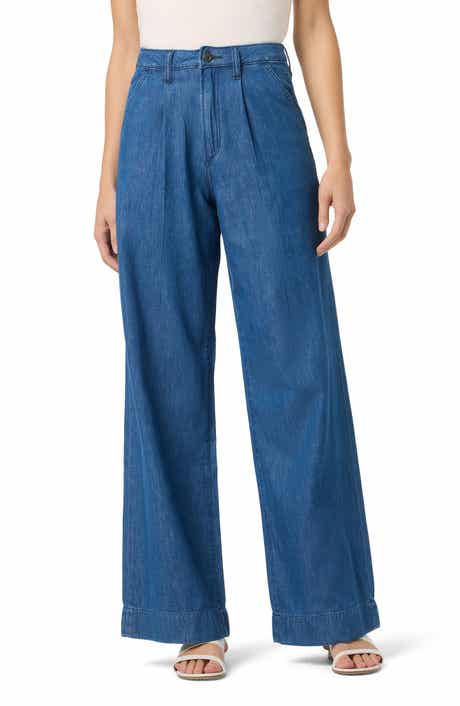 Joe's Wide Leg Pleated Trouser