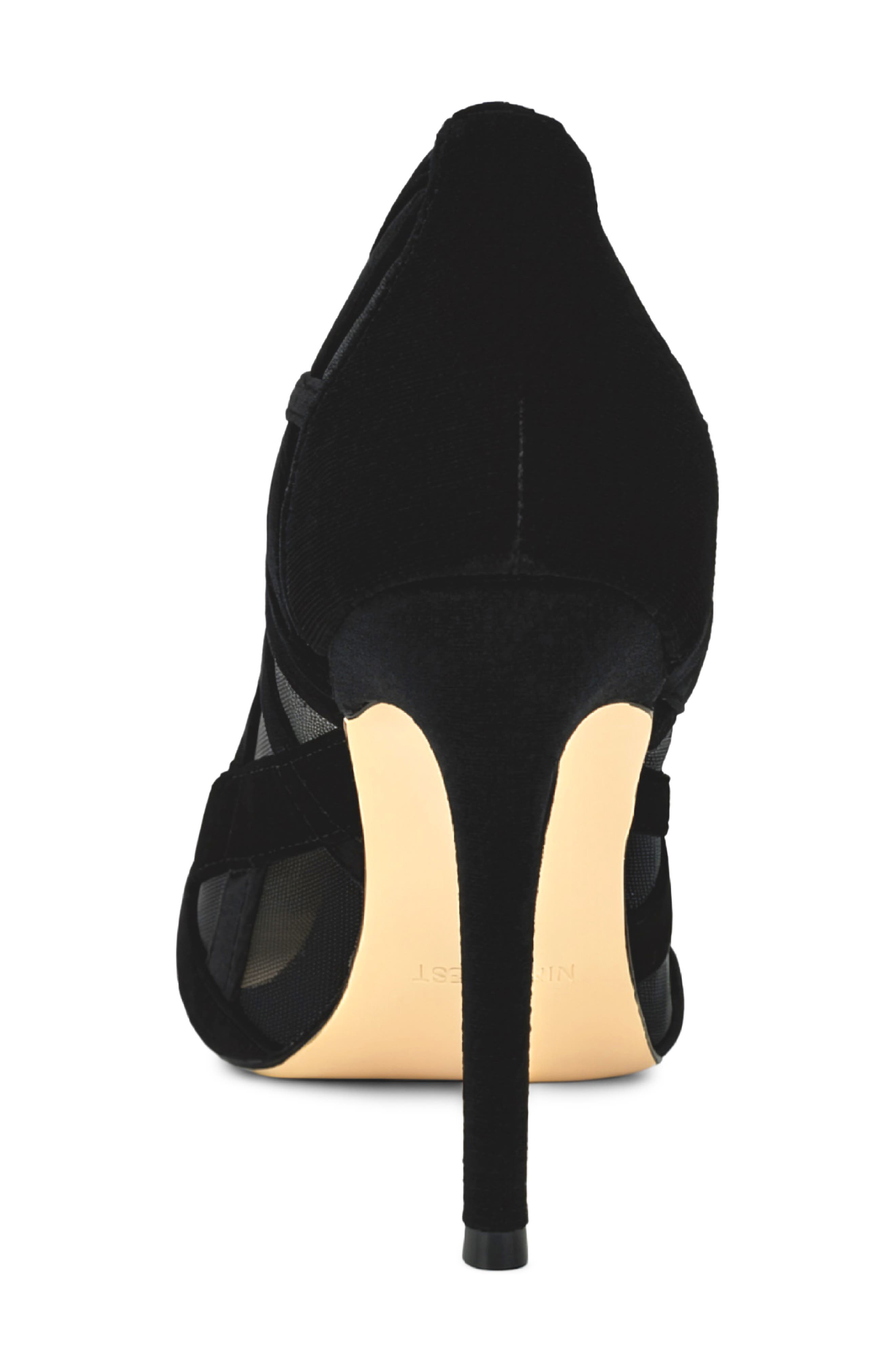 Farella Pointed Toe Pump, Alternate, color, BLK01