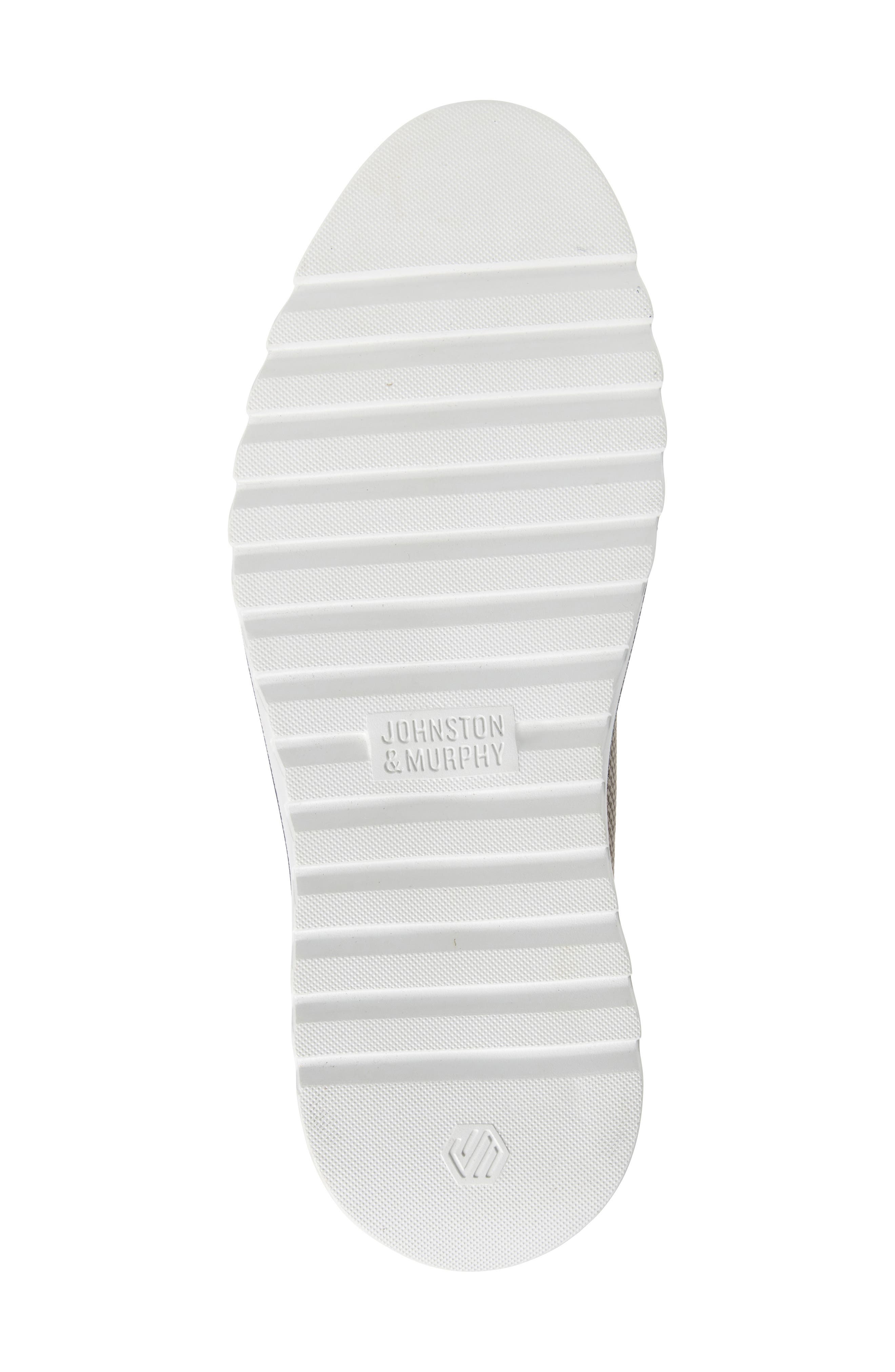 Johnston & Murphy Braydon Plain Toe Derby, Alternate, color, Grey Knit