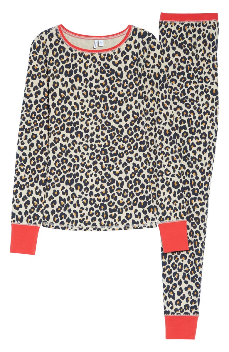 Nordstrom Matching Family Moments Print Tight Fit Pajamas, Alternate, color, 