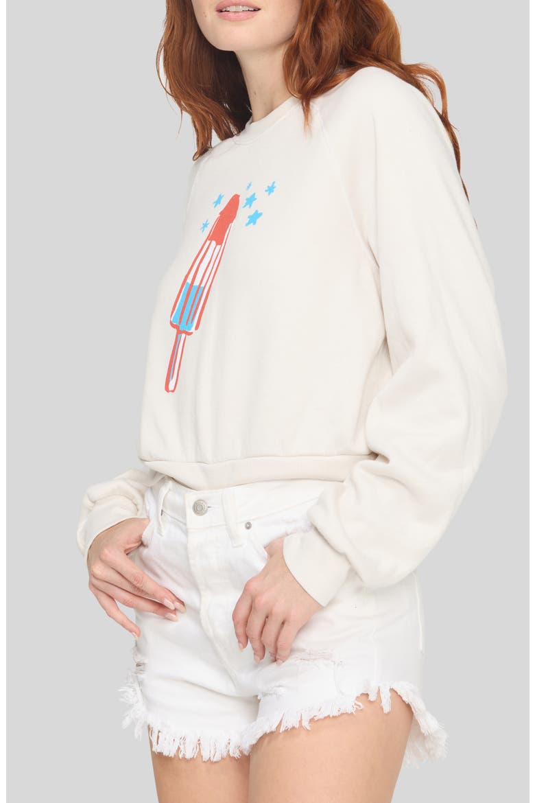 Rocket Pop Graphic Sweatshirt, Alternate, color, VINTAGE WHITE