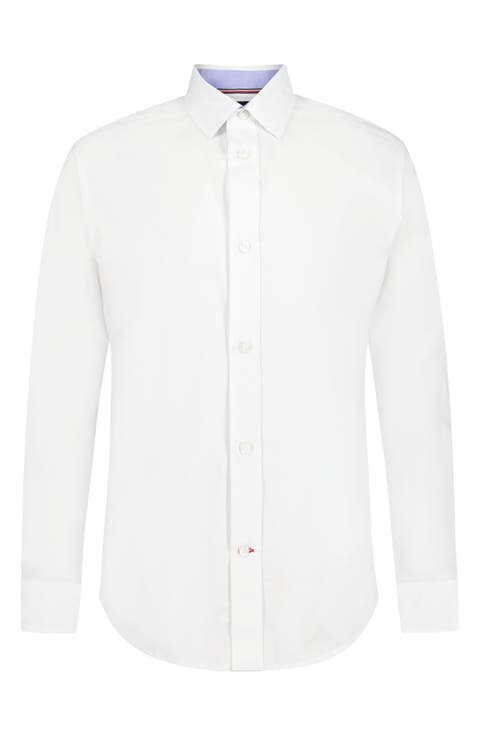 Kids' Stretch Twill Dress Shirt (Big Kid)