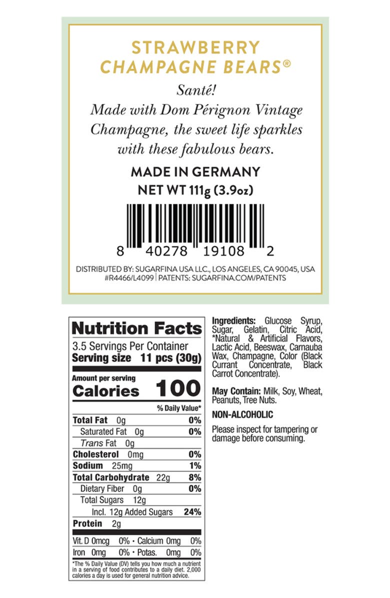 sugarfina Candy & Bubbly Candy Bar & Celebration Bottle Bundle, Alternate, color, 