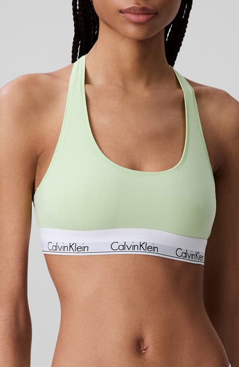 Modern Cotton Collection Unlined Cotton Blend Bralette
