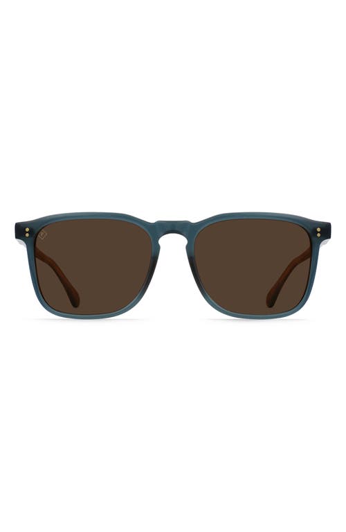 RAEN Wiley 54mm Polarized Square Sunglasses in Cirus/Vibrant Brown Polar 