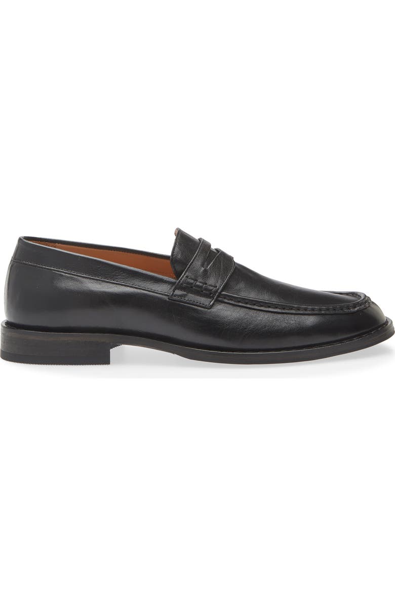 OUR LEGACY Lightweight Loafer, Alternate, color, True Dyed Black Leather