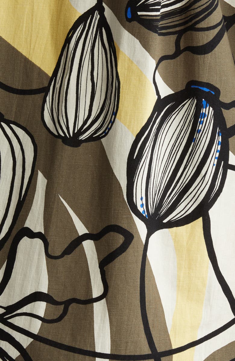 Masai Copenhagen Nokolo Print Linen Dress, Alternate, color,