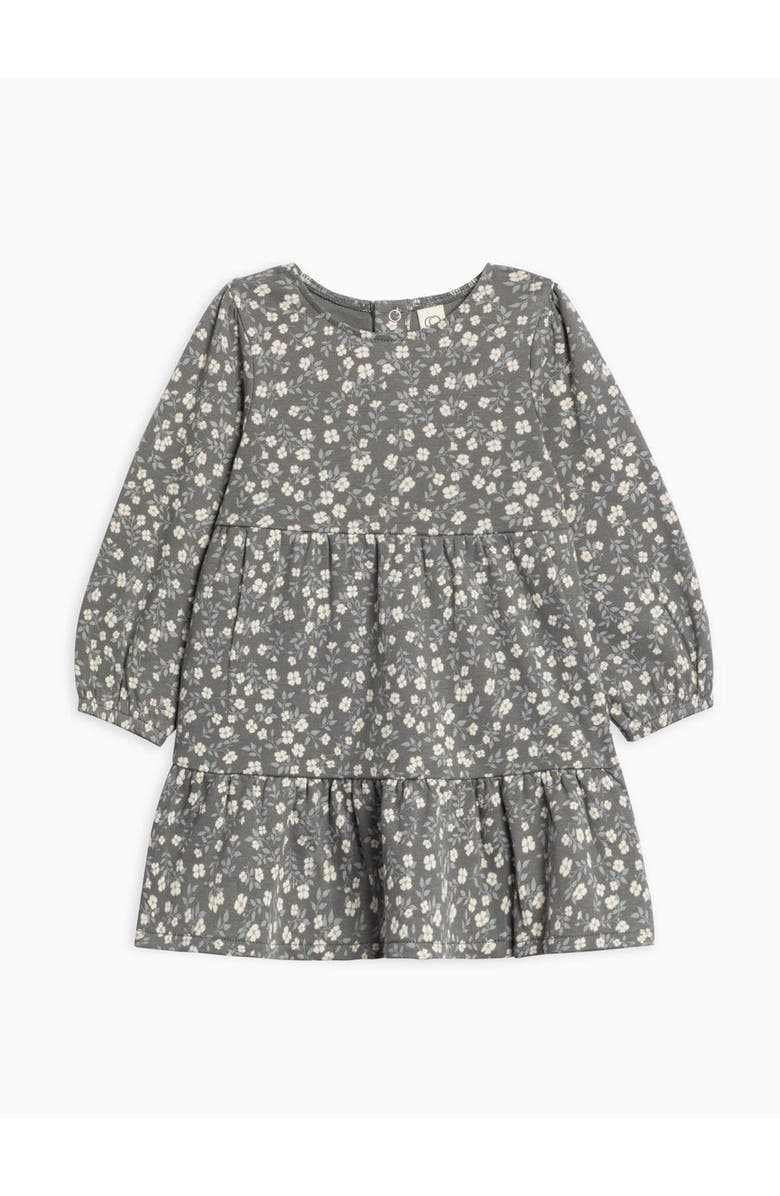 Colored Organics Organic Cotton Sofia Long Sleeve Tiered Dress, Alternate, color, 