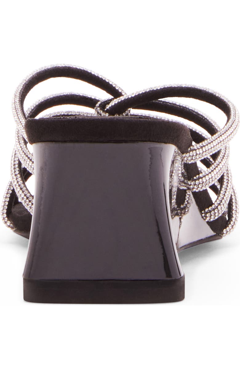 Anne Klein Geena Rhinestone Wedge Sandal, Alternate, color,