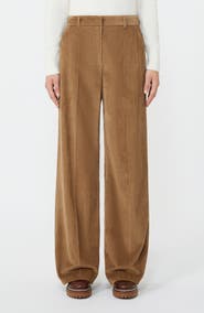 Weekend Max Mara Tania Cotton Corduroy Pants