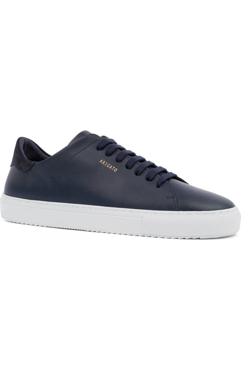 Axel Arigato Clean 90 Leather Sneaker - Men's, Alternate, color, Dark Blue