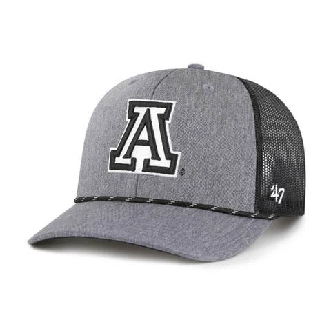 Men's '47  Gray Arizona Wildcats Carbon Rope Adjustable Hat