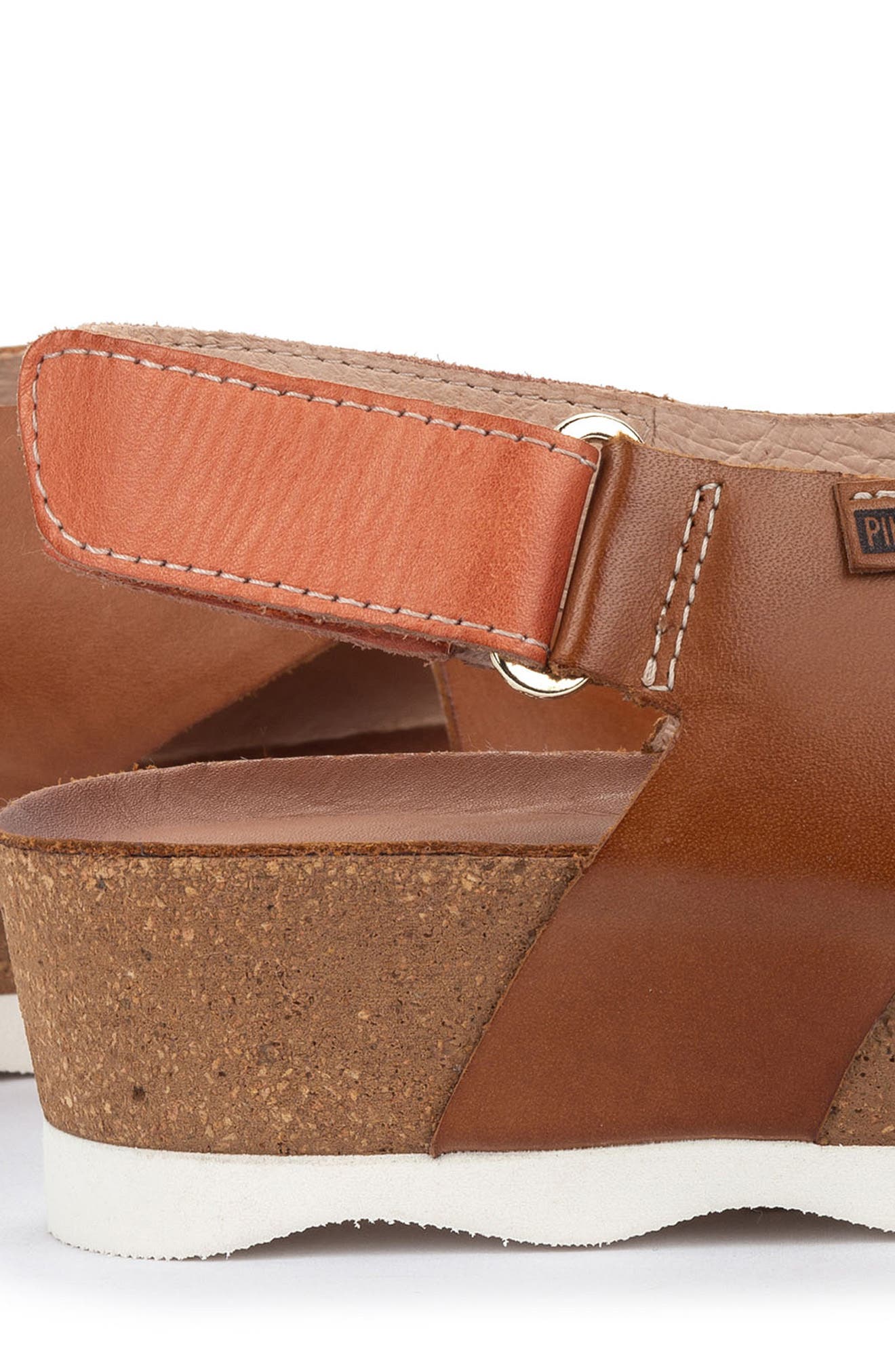 Mahon Platform Sandal, Alternate, color, BRANDY