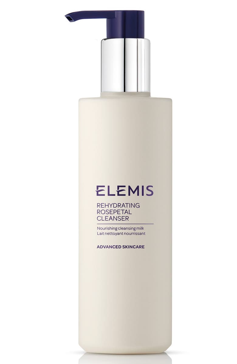 Elemis Rehydrating Rose Petal Cleanser, Main, color, 