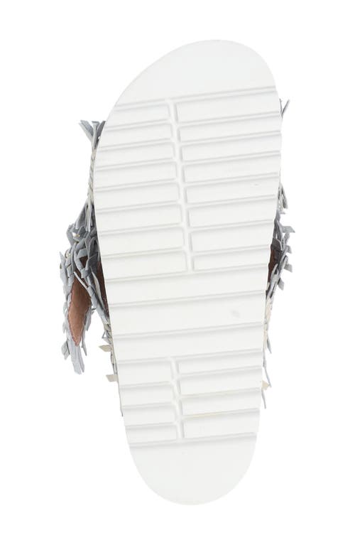 Bibi Lou Danna Slide Sandal In Blanco