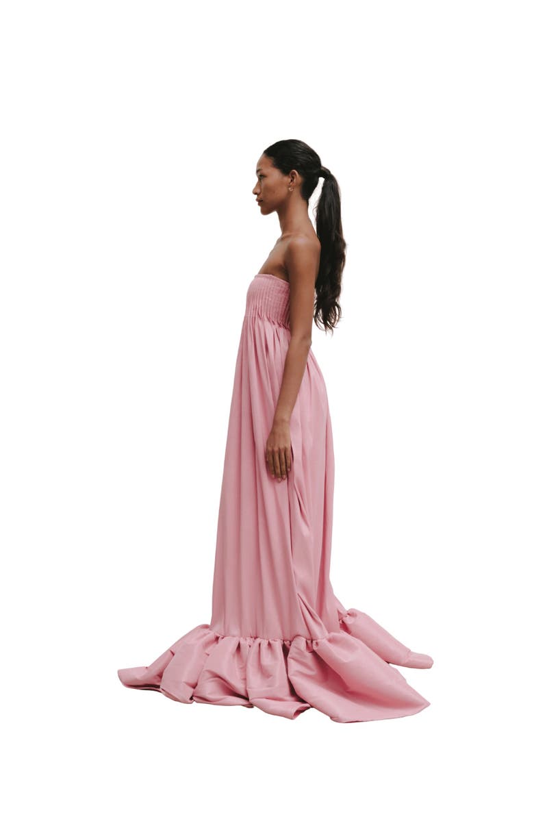 SEZ Rosette Dress, Alternate, color, Medium Purple