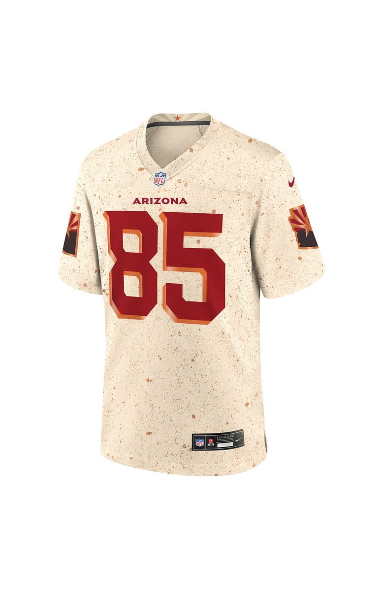 Nike Men's Nike Trey McBride Natural Arizona Cardinals 2025 Rivalries Collection Game Jersey, Alternate, color, Natural