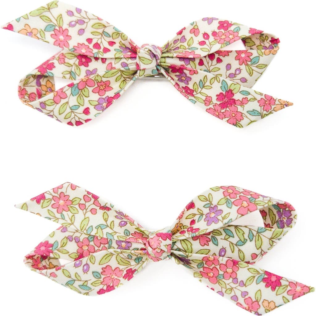 Puttisu 2pc Bow Clip Set