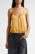 R13 Lace Trim Camisole