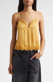 R13 Lace Trim Camisole