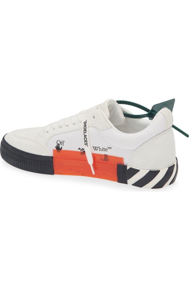 Off-White Low Top Vulcanized Sneaker, Alternate, color,