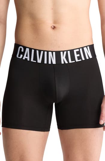 Calvin Klein 3 Pack Intense Power Microfiber Boxer Briefs Nordstrom