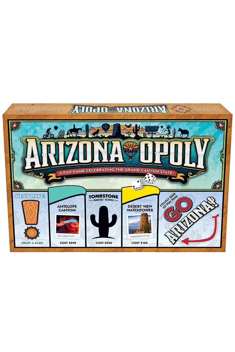 Arizona Opoly Board Game, Main, color, Multicolored