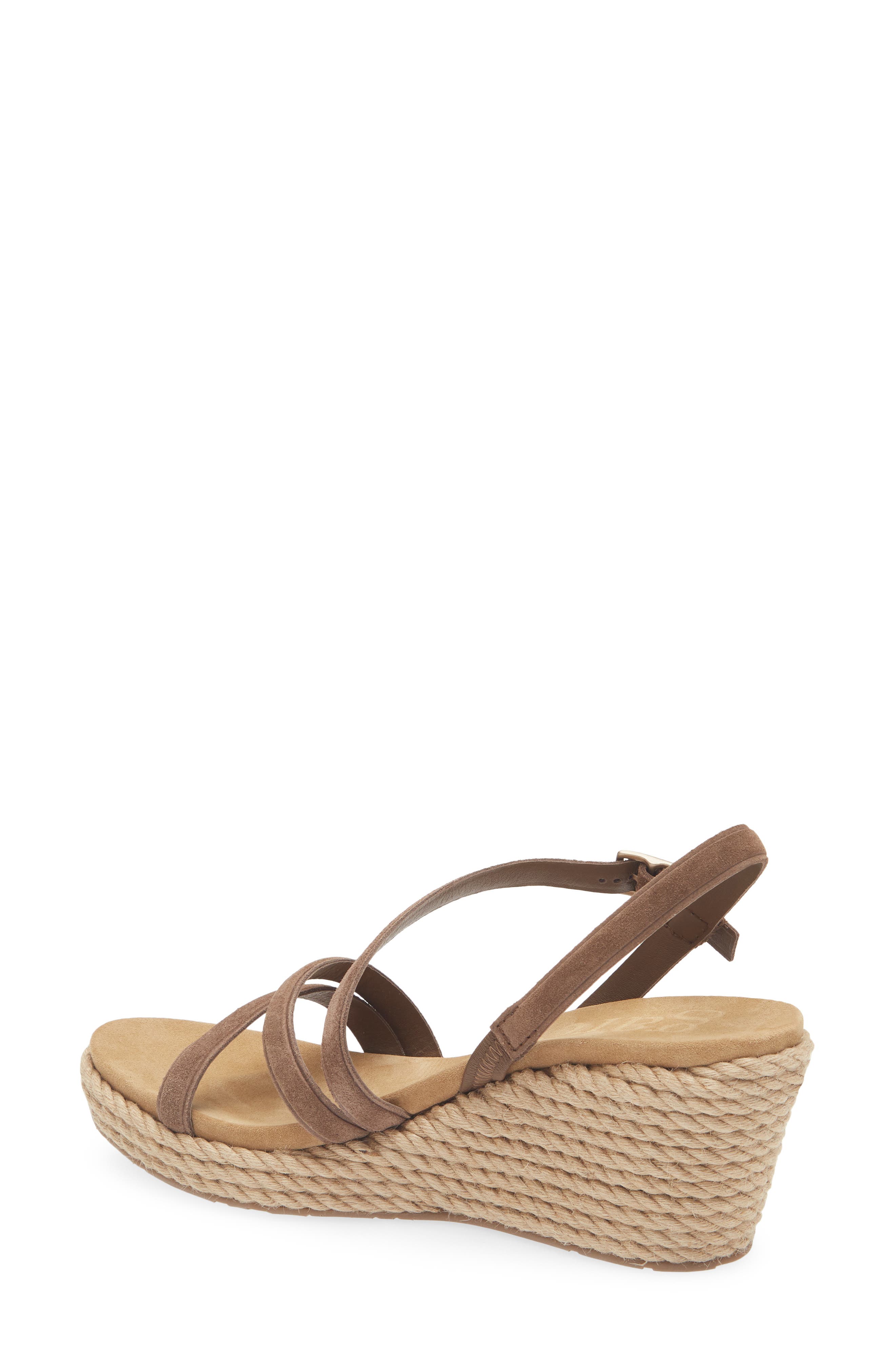 Pedro Garcia Aridai Platform Wedge Sandal, Alternate, color, Chocolat Castoro